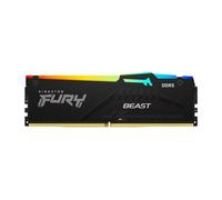 Memoria RAM Kingston FURY Beast RGB 32GB 1x32GB DDR5 5200MHz CL40 Intel XMP AMD EXPO Negro