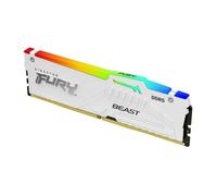 Kingston Technology FURY Beast 32GB 6000MT/s DDR5 CL30 DIMM White RGB EXPO