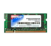 Memoria RAM Patriot 2GB DDR2 1x2GB 200-pin SO-DIMM 800MHz CL5