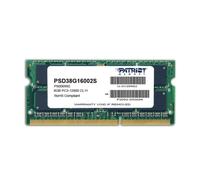 Patriot Memory Serie Signature SODIMM Memoria RAM DDR3 1600 MHz PC3-12800 8GB (1x8GB) C11 - PSD38G16002S