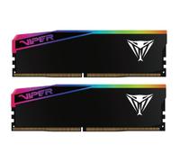 Patriot Viper Elite 5 Ultra Gaming RGB DDR5 RAM 48GB (2X24GB) 6400MT/s CL32 1.4v UDIMM Desktop Gaming Memory Kit Compatible with Intel XMP AMD Expo - VEUR548G6432K