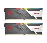 Memoria RAM Patriot Viper Venom 64GB 2x32GB DDR5 6000MHz CL30 Intel XMP RGB Negro Blanco