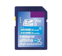 Memoria SD Integral INSDX128G-280/240U2 128GB UHS-II V90 280MB/s 240MB/s