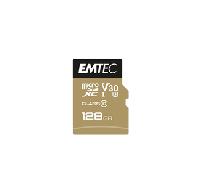 MEMORIA SD MICRO 128GB EMTEC SPEEDIN 95MB/S SD + ADAPTER CLASS 10 UHS1 U3 ECMSDM128GXC10SP ECMSDM128GXC10SP