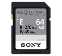 Memoria SD Sony SF-E64A 64GB UHS-II 270MB/s resistente al agua y golpes