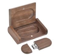 Memoria USB 2.0 de 16 GB con Caja de Madera