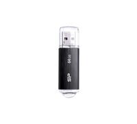 Memoria USB 2.0 SILICON POWER Ultima U02 - 64 GB - Negro