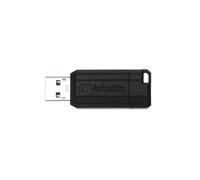 Memoria usb 2.0 verbatim pinstripe 8gb negro