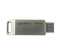 Memoria usb 3.2 - usb tipo c goodram 64b oda3 plata
