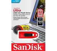 Memoria USB 32GB 3.0 (Roja) - SANDISK