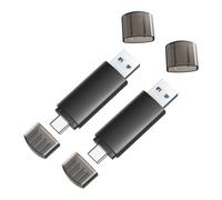 Memoria USB 64 GB 3.0 JOIOT 2 Unidades USB 64 GB 3.0 OTG 2 en 1 Pendrive USBC Stick 3.0 Memory Stick 64 G Tipo C para PC Laptop Notebook Android Window Negro