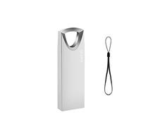 Memoria USB 64 GB Mini Pen Drive 64GB Impermeable USB Flash Drive 64 GB para Computadoras, Tabletas Almacenamiento de Datos (Plata)