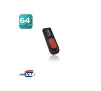 Memoria USB ADATA C008 64GB Rojo