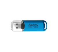 Memoria USB - ADATA - C906 - 64 Go - USB 2.0 - Azul - Tapa con cierre a presión
