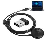 Memoria USB Ant - Juego de dongle Ant+ para transmisión de datos de entrenamiento de ciclismo en habitación, dispositivo USB Ant+ con cable de extensión USB Compatible con bicicleta BKOOL TacX