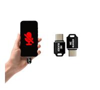 Memoria USB antiespía, dispositivo antiescucha telefónica, bloqueador de micrófono USB-C El bloqueador de micrófono, protege de escuchar y hackear. Contra espionaje, Anti cámara oculta, Micro Espía