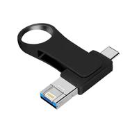 Memoria USB C 512GB Portátil 3 en 1 USB C OTG Metal Pen Drive Photo Stick Flash Drive USB Memory Stick Foto Stick para Smartphones Android, PC, OTG, Tabletas