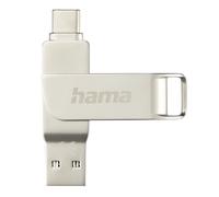 Memoria USB ""C-Rotate Pro"" USB-C 3.1/3.0, 256 GB, 100 MB/s, plateada