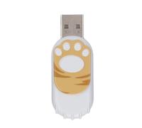 Memoria USB con diseño de dibujos animados, medio de almacenamiento electrónico antivibración para un almacenamiento de datos fiable, unidad flash
