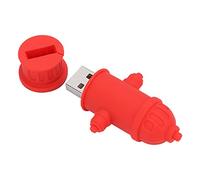 Memoria USB con forma de boca de incendios de dibujos animados para transferencia de datos, almacenamiento, transmisión, uso compartido, hogar, oficina, práctico regalo, Plug and Play, compatible con