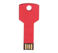 Memoria USB con forma de llave metálica. Diseño portátil. Velocidad de transmisión de datos rápida. Almacenamiento fiable y seguro. Plug and