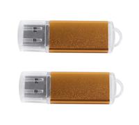 Memoria USB Flash Drive U Disk para PC Dorado 64 MB
