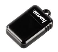Memoria USB HAMA Smartly 16GB USB 2.0 Negra Compacta y Fiable