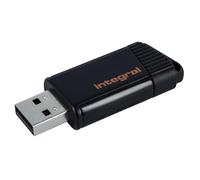 Memoria USB Integral Memory Turbo, Color Blanco Naranja Naranja 32 GB