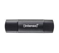 Memoria USB Intenso 3544480 32 GB USB-A y USB-C 70 MB/s Negra