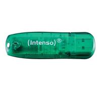 Memoria USB Intenso Rainbow 8GB Verde - Almacenamiento Eficiente