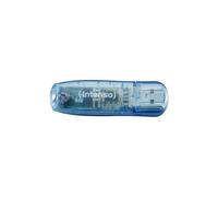 Memoria USB 2.0 Intenso Rainbow 4GB Azul Transparente