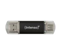 Memoria USB Intenso Twist Line Tipo-A/Tipo-C 64 GB Con tapa protectora, hasta 70 MB/s, USB 3.2 Gen 1x1 (5 Gbit/s)