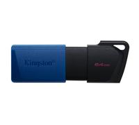 Kingston Technology DataTraveler 64GB USB3.2 Gen 1 Exodia M (Negro + Azul) - 2 Pieces