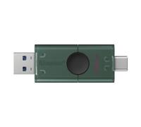Memoria USB Kingston DataTraveler USB-A + USB-C 3.2 256GB Verde