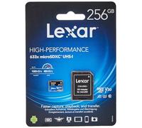 Tarjeta microSD Lexar 256 GB: almacenamiento y velocidad