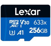 Tarjeta microSD Lexar 256 GB: almacenamiento y velocidad