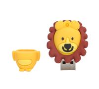 Memoria USB para almacenamiento de datos, diseño de animales adorables, chips de clase A que garantizan alta velocidad y compatibilidad con Windows,