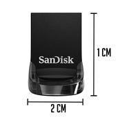 Memoria USB para ampliar el almacenamiento, memoria USB de perfil bajo y alta velocidad USB 3.1 con diseño Plug-and-Stay, compacta y delgada.