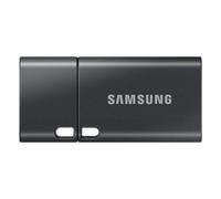 Memoria USB Samsung Type-C 512GB negra Con tapa protectora, hasta 400 MB/s, USB 3.2 Gen 1x1 (5 Gbit/s)