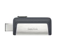 Memoria USB SanDisk Ultra Dual Tipo-A/Tipo-C de 64 GB Deslizante, hasta 150 MB/s, USB 3.2 Gen 1x1 (5 Gbit/s)