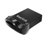 SanDisk 1 TB Ultra Fit,Pendrive(Memoria USB 3.2,ideal para ordenador portátil o de sobremesa, consolas de juegos y sistemas, hasta 400 MB/s de lectura,Software de recuperación de datos RescuePRO,Negro