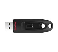 Memoria USB SanDisk Ultra Tipo-A de 16 GB Deslizante, hasta 100 MB/s, USB 3.2 Gen 1x1 (5 Gbit/s)