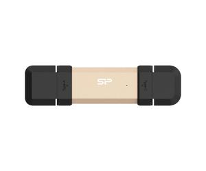 Memoria USB Silicon Power DS72 1TB USB 3.2 Gen 2 Oro
