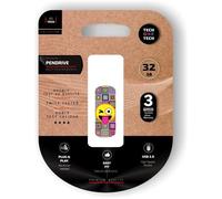 Memoria USB Tech One Tech TEC4402-32 32GB Multicolor USB 2.0 PVC