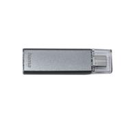 Memoria USB ""Uni-C Classic", USB-C 3.1, 128 GB, 90 MB/s, antracita