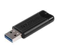 Memoria USB VERBATIM Store 'n' Go Pin Stripe - 256 GB - Negro