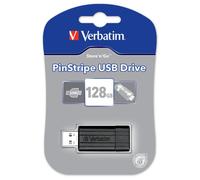 Memoria USB Verbatim Store'n'Go PinStripe de 128 GB