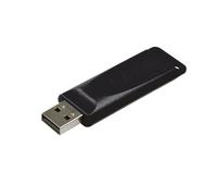 Memoria USB - VERBATIM - Store'n'Go Slider 64GB - USB2.0 - Velocidad de lectura 10MB/s - Velocidad de escritura 4MB/s