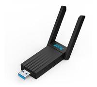 Memoria USB WiFi para PC WiFi 6 AX900 Dual Band Bluetooth5.4Piloto | 5.8GHz 2.4GHz Tarjeta de red inalámbrica de alta ganancia con cifrado WPA3 gaming/streaming, compatible con Windows 11 10 7