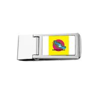 Memorial Anniversary Mother River Protect - Cartera de bolsillo con clip para dinero, acero inoxidable